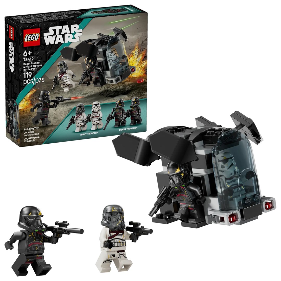 LEGO Star Wars 75412 Szturmowiec Śmierci i nocny szturmowiec - zestaw bitewny