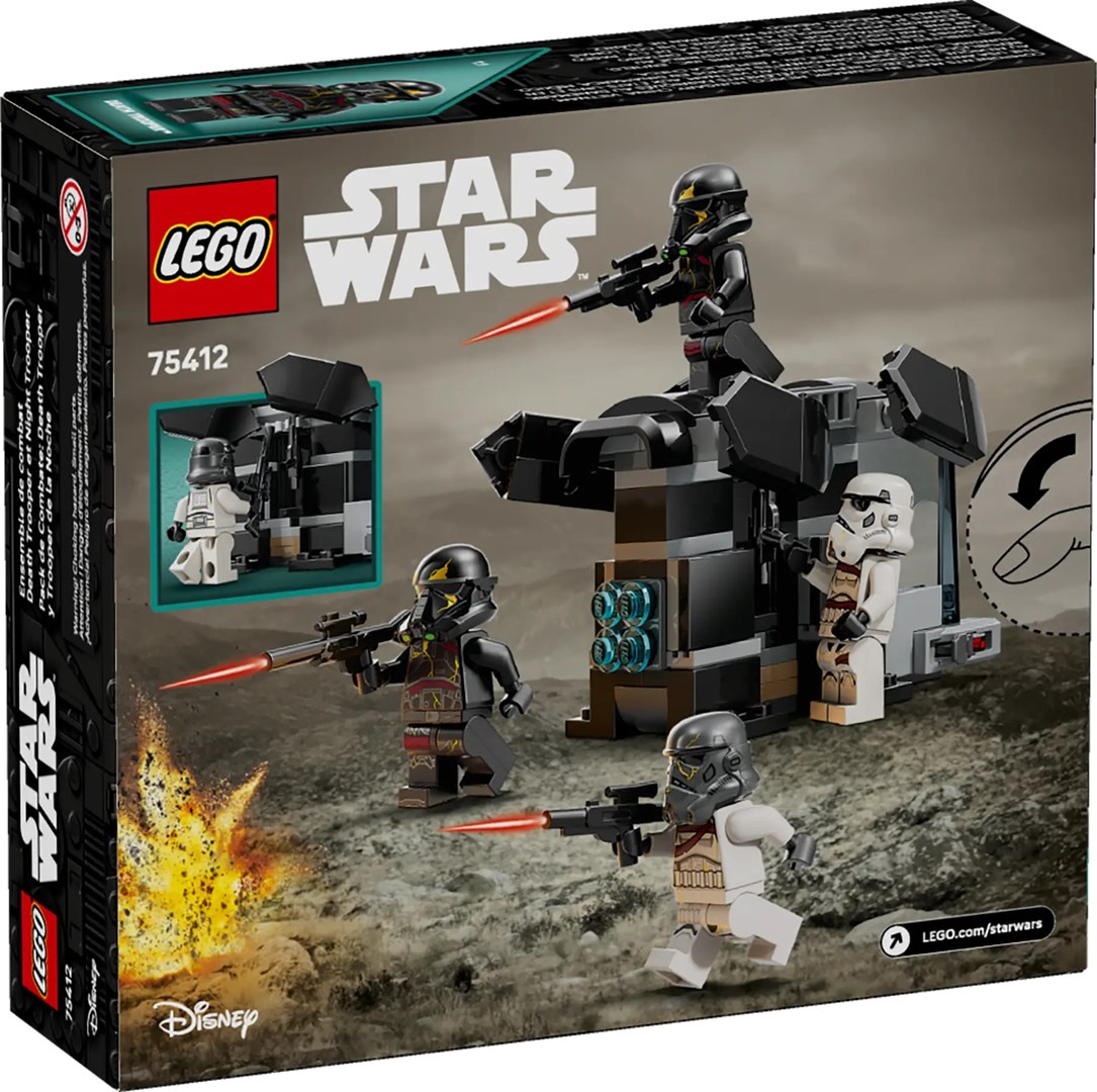 LEGO Star Wars 75412 Szturmowiec Śmierci i nocny szturmowiec - zestaw bitewny - obrazek 3