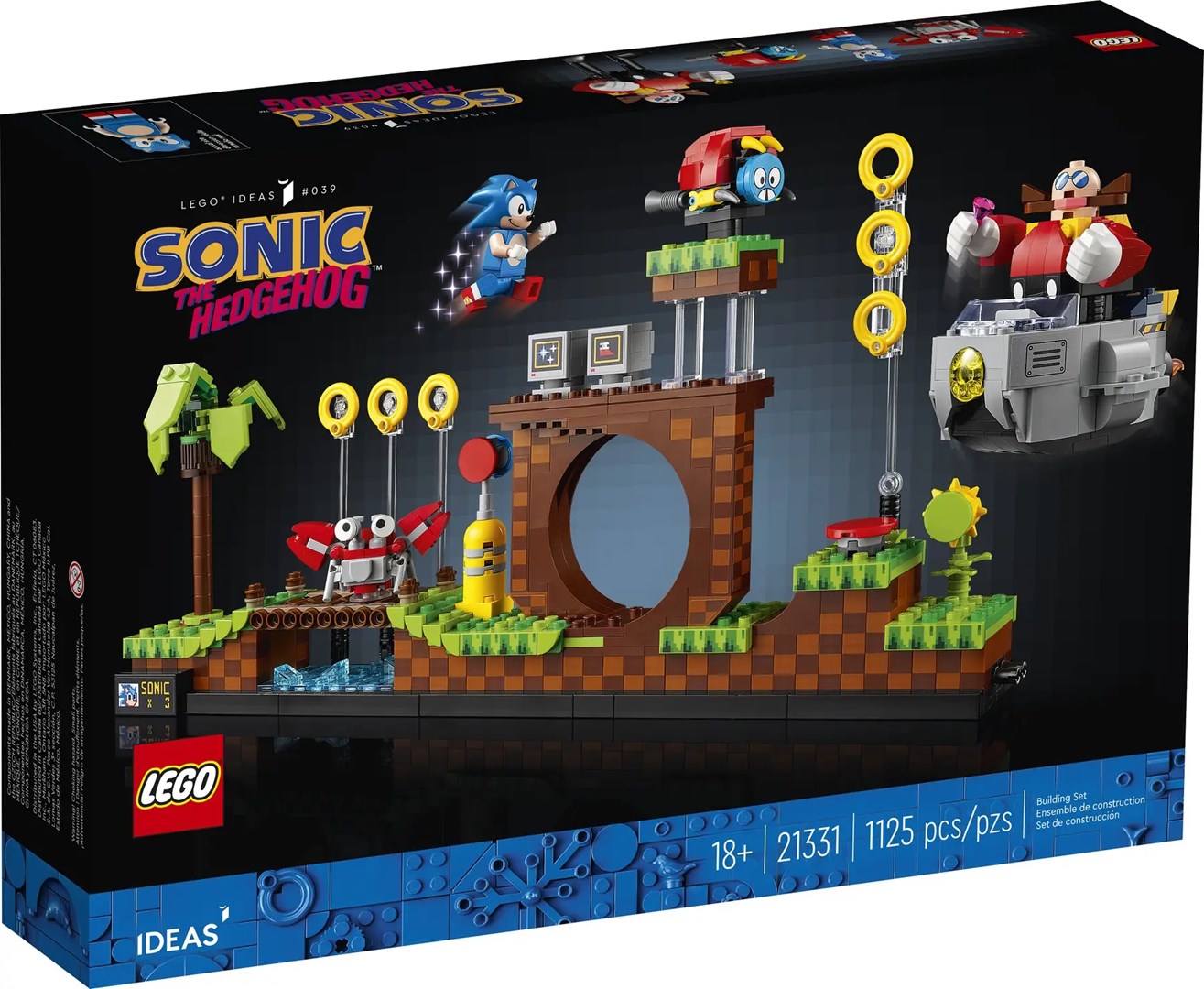 LEGO Ideas 21331 Sonic the Hedgehog - Strefa Zielonego Wzgórza - obrazek 3