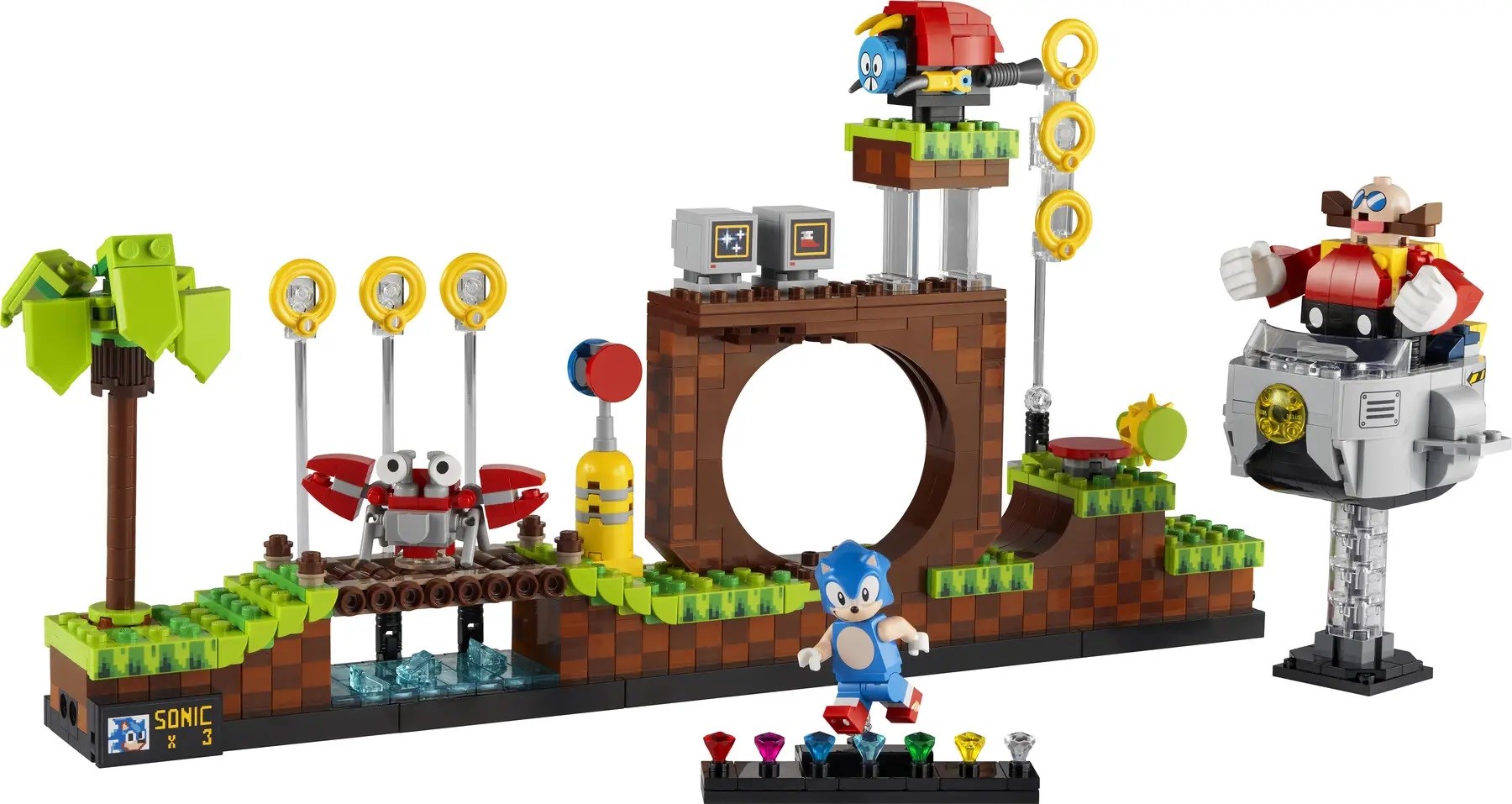 LEGO Ideas 21331 Sonic the Hedgehog - Strefa Zielonego Wzgórza - obrazek 4