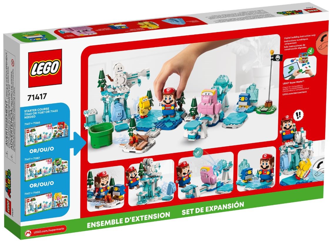 LEGO SUPER MARIO 71417 ZESTAW ROZSZERZAJĄCY - ŚNIEGOWA PRZYGODA FLIPRUSA - obrazek 3
