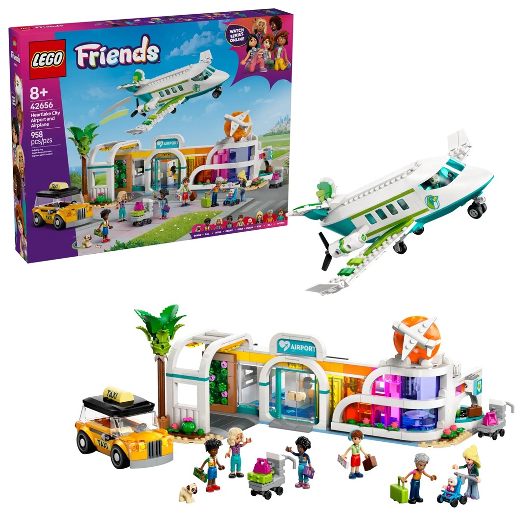 LEGO Friends 42656 Samolot i lotnisko w mieście Heartlake