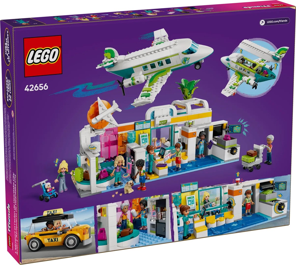 LEGO Friends 42656 Samolot i lotnisko w mieście Heartlake - obrazek 3