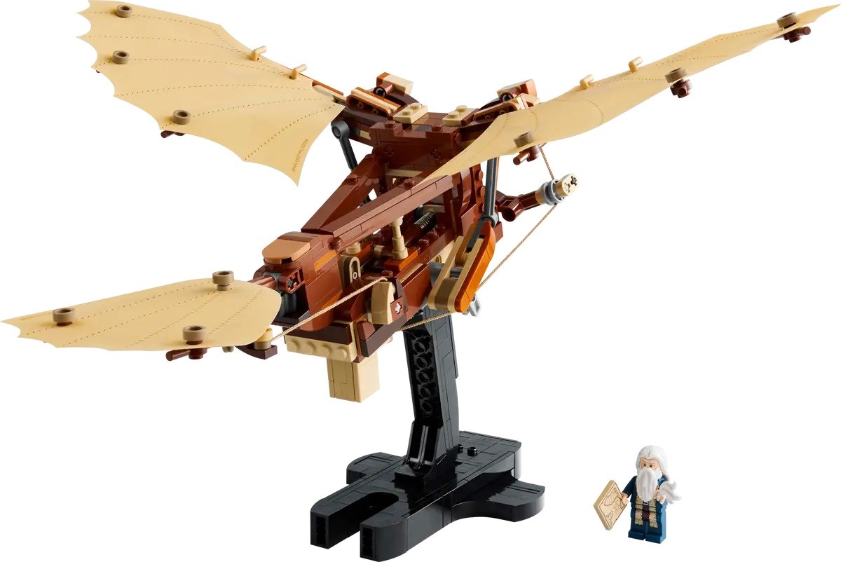 LEGO ICONS 10363 Maszyna latająca Leonarda da Vinci - obrazek 4