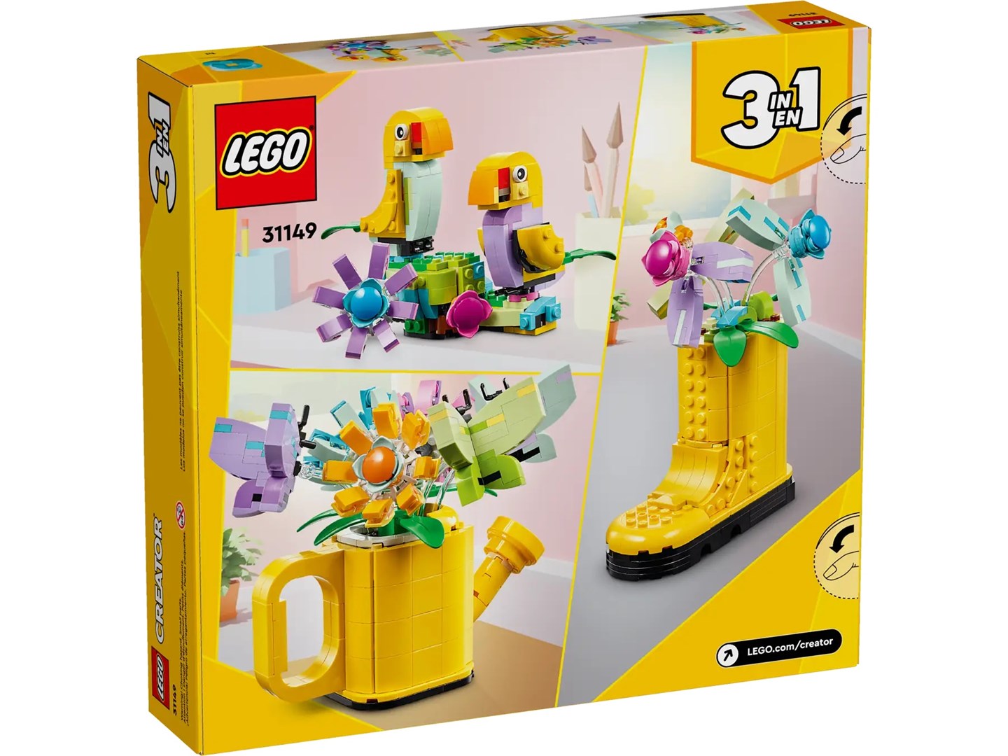 LEGO Creator 31149 Kwiaty w konewce - obrazek 3