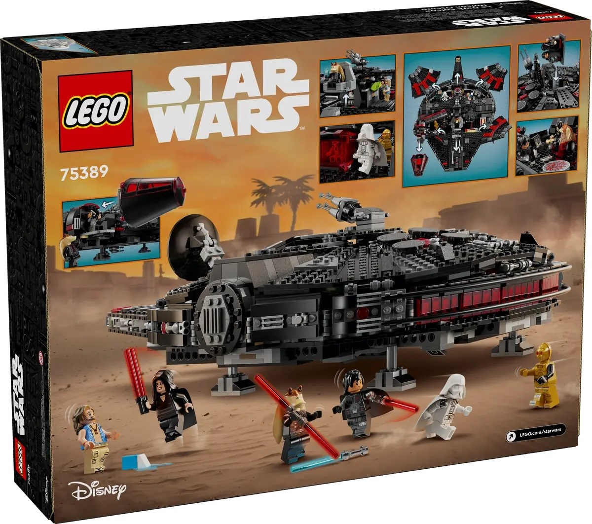 LEGO Star Wars 75389 Mroczny Sokół Millennium - obrazek 3