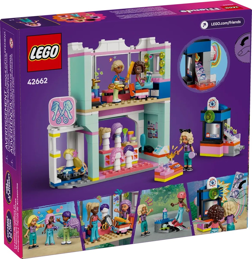 LEGO FRIENDS 42662 Salon fryzjerski i sklep z ozdobami - obrazek 3