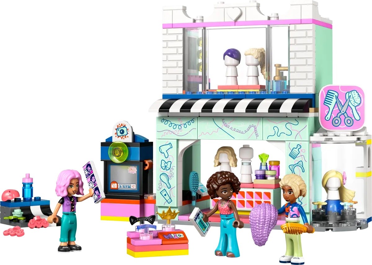 LEGO FRIENDS 42662 Salon fryzjerski i sklep z ozdobami - obrazek 4