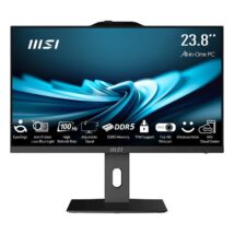 MSI AIO PRO AP242P 14M-649XEU i5-14400 23,8″ IPS LED FHD Non-Touch Anti-Glare 16GB SSD512GB M.2 AX211 WiFi 6E NoOS Black
