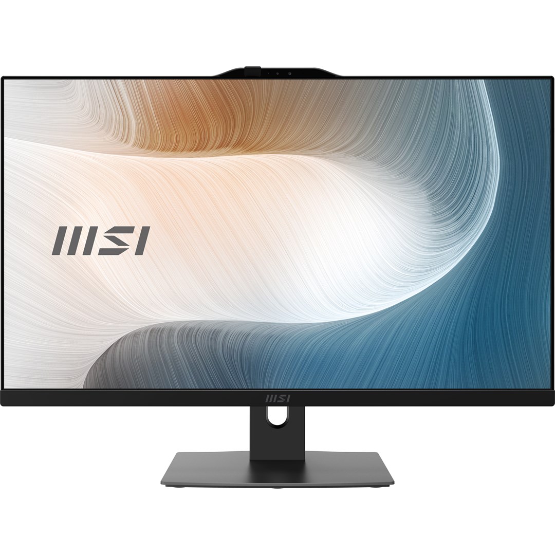 MSI AIO Modern AM272P 1M-1261EU Core 5-120U 27" IPS LED FHD Non-Touch Anti-Glare 16GB SSD512GB M.2 AX211 WiFi 6E Windows 11 Pro Black - obrazek 3