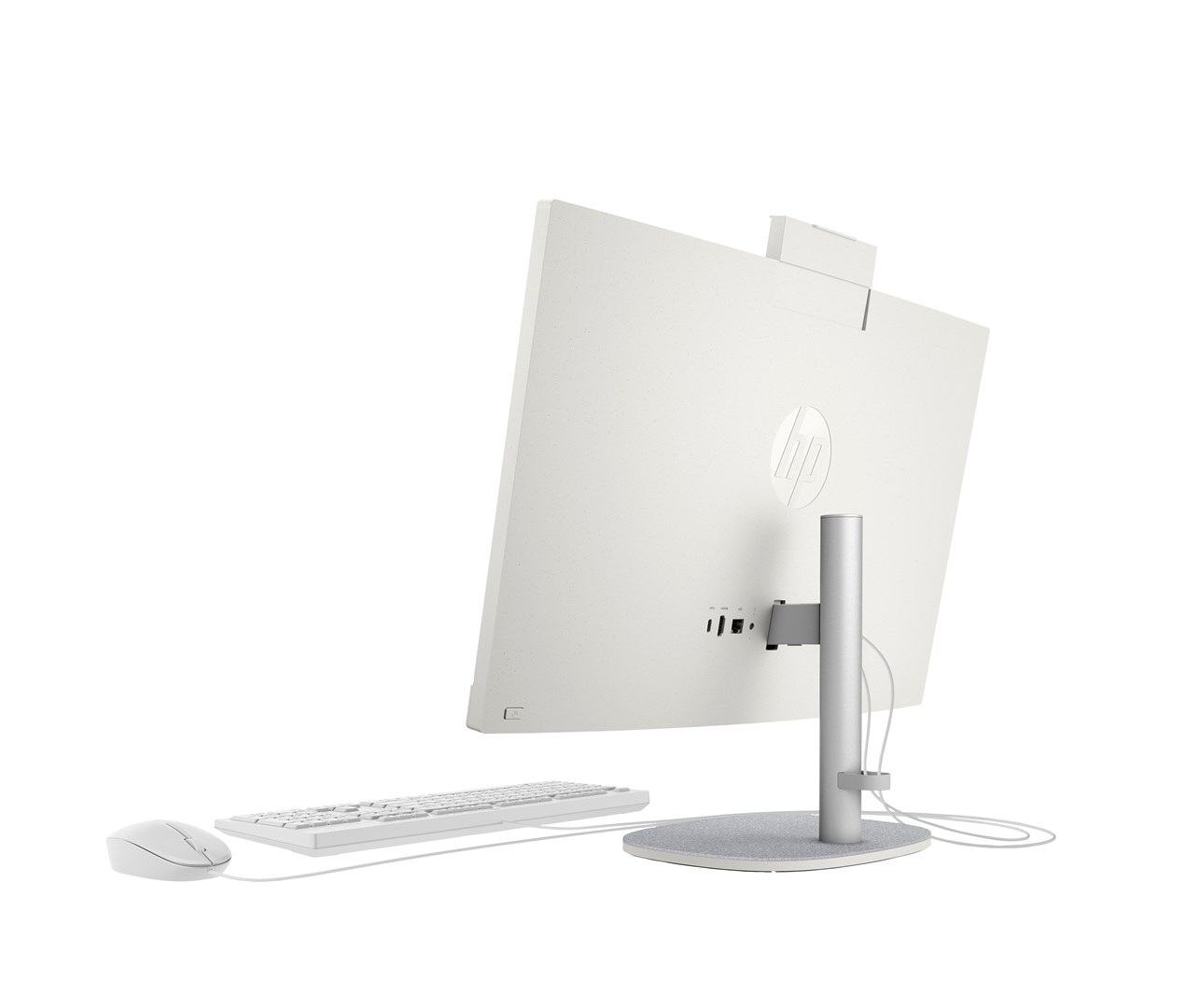 HP 24-cr0332nw AIO Ryzen 7 7730U 23.8"FHD IPS AG 250nits 16GB DDR4 SSD512 Radeon 680M LAN Win11 2Y Shell White - obrazek 4