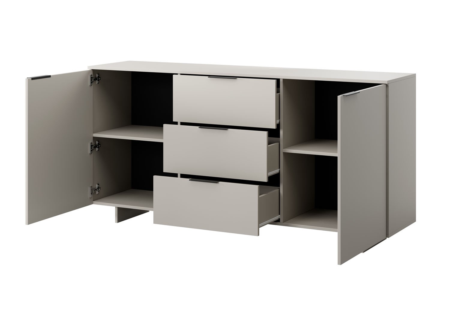 Komoda 2D3S ALMA 180x41,5xH90 kaszmir - obrazek 4