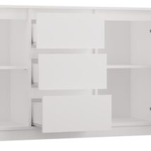 Komoda COSTA 1D3S+2D3S biały