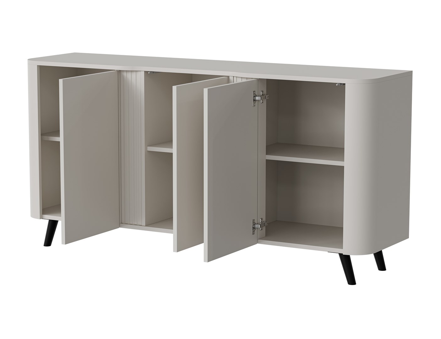 Komoda VOLARE 151x39x75 kaszmir - obrazek 3