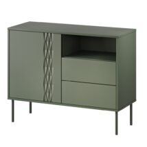 Komoda 1D2S TRESSE 100x40x75 zieleń mat