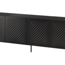 Komoda SIENA 200x40x75 czarny mat