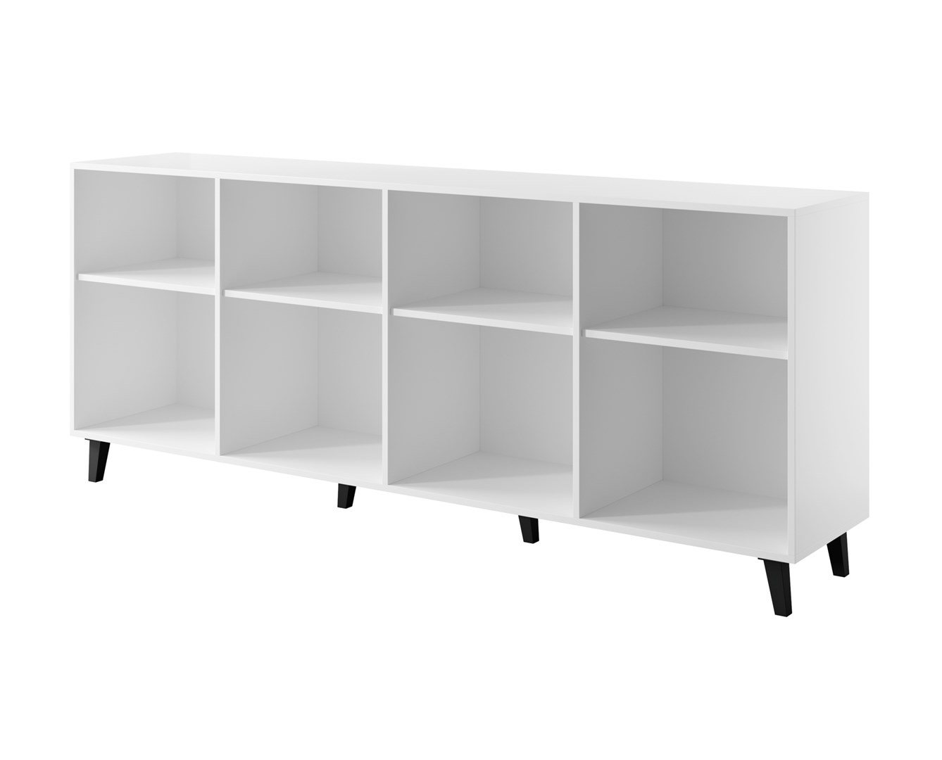 Komoda BARI 200x42x82 biały mat - obrazek 3