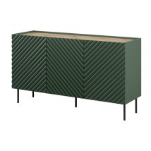 Komoda 3D2SZ ONDA 150x45xH85 zieleń