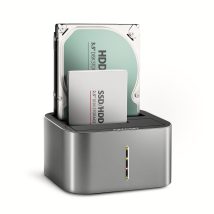 Stacja dokująca AXAGON ADSA-DC USB3.2 Gen1 – 2x SATA 6G CLONE DUAL HDD ASMedia