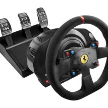 Thrustmaster T300 Ferrari Integral Racing Wheel Alcantara Edition Czarny Kierownica + pedały Analogowa/Cyfrowa PC, PlayStation 4, Playstation 3
