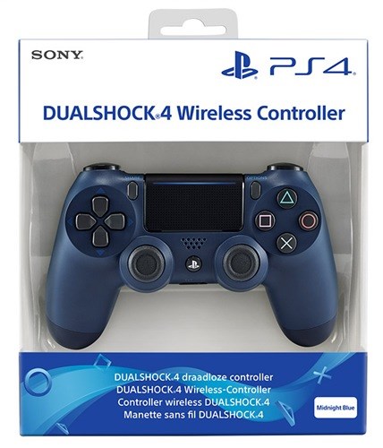 PS4 Dualshock 4 Cont Midnight Blue v2 - obrazek 3
