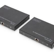 Przedłużacz/Extender KVM HDMI+USB 70m po kat. 6 UTP/IP 4K 60Hz audio (zestaw)