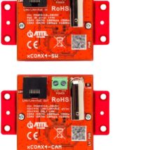 Zestaw aktywnych konwerterów do transmisji Ethernet oraz PoE ATTE xCOAX4-SET