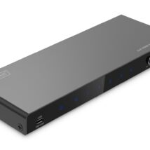 Rozdzielacz / Splitter HDMI 1×4, 8K/60Hz (4:4:4) z HDR, 48 Gbps, HDCP 2.3. Toslink / Stereo, EDID