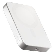 ZENS Slim Qi2 Aluminium Powerbank – magnetyczny powerbank 10000 mAh kompatybilny z MagSafe i Qi2 (white)