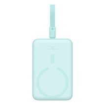 Powerbank Baseus Magnetic Mini Wireless 10000mAh 20W+kabel USB C-USB C (peppermint blue)