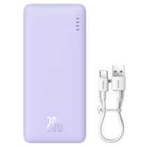 BASEUS POWERBANK AIRPOW 20000MAH 20W (FIOLETOWY)