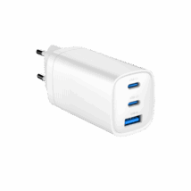 GEMBIRD SZYBKA ŁADOWARKA USB POWER DELIVERY USB TYPU C, 3X USB, 65 W, GAN BIAŁA