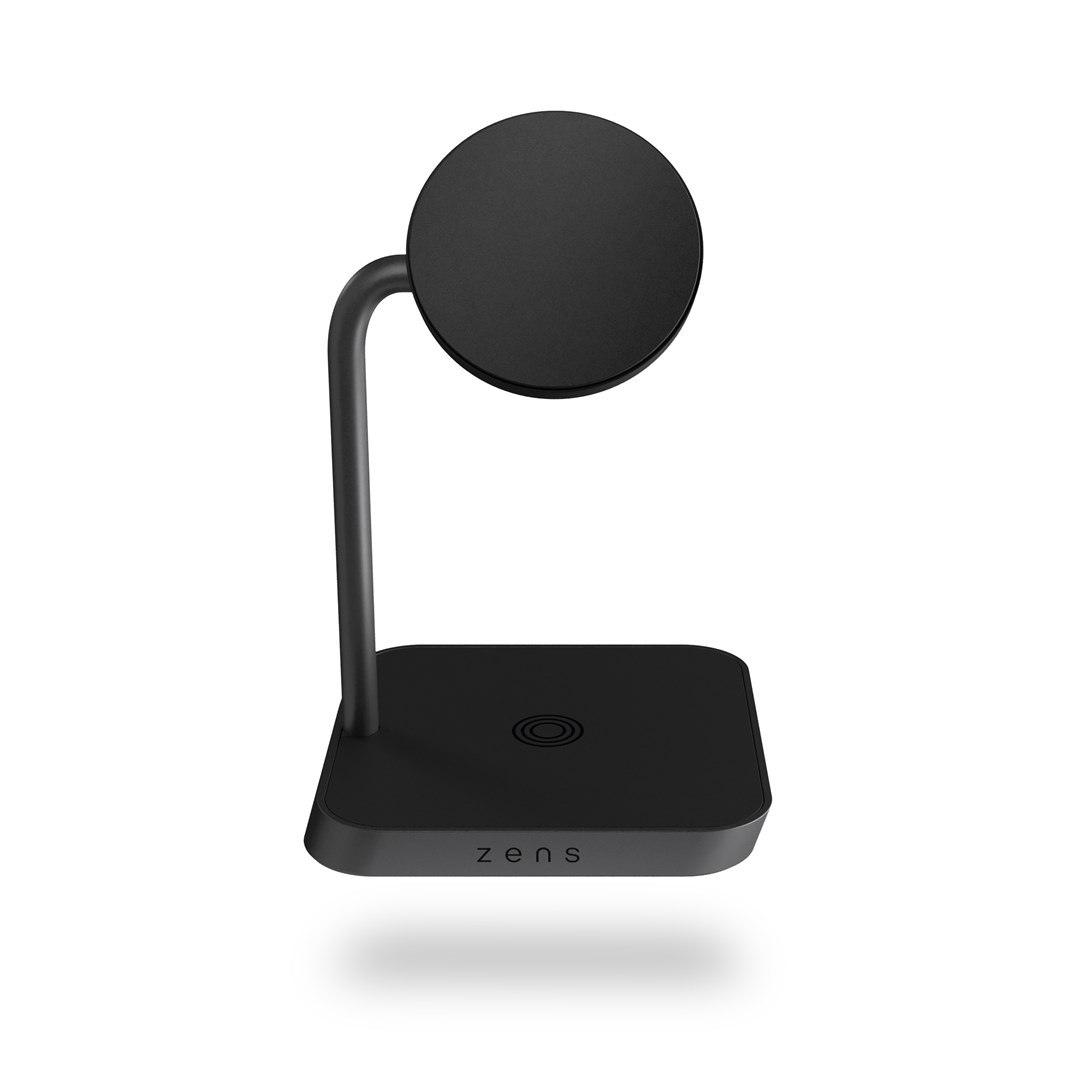 Ładowarka magnetyczna Zens Aluminium Series 2 w 1 z zasilaczem 24W - obrazek 4