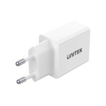 UNITEK ŁADOWARKA 2X USB-A, 12W, BIAŁA, P1113A-EU
