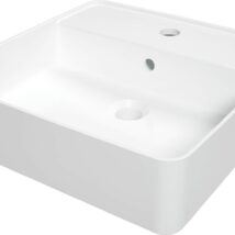 Umywalka ceramiczna nablatowa z miejscem na baterię