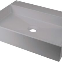 Umywalka granitowa nablatowa z miejscem na baterię – 500×400 mm