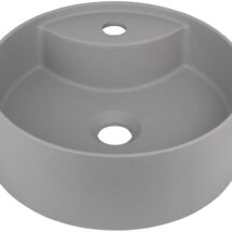 Umywalka granitowa nablatowa z miejscem na baterię