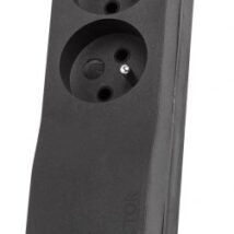 Listwa zasilająca Lestar ZX 510 G-A K.:CZ 3,0M (5 x UTE; 10 A; 3m; kolor czarny)