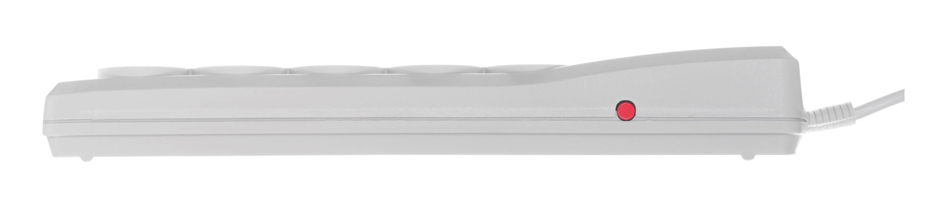 Listwa przeciwprzepięciowa Activejet 5gn/1,5m/cz (10A; 2300W) 1,5m; kolor szary - obrazek 3