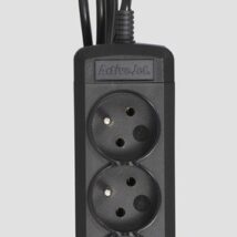 Przedłużacz Activejet (3 x UTE; 10 A; 1,5m; kolor czarny)