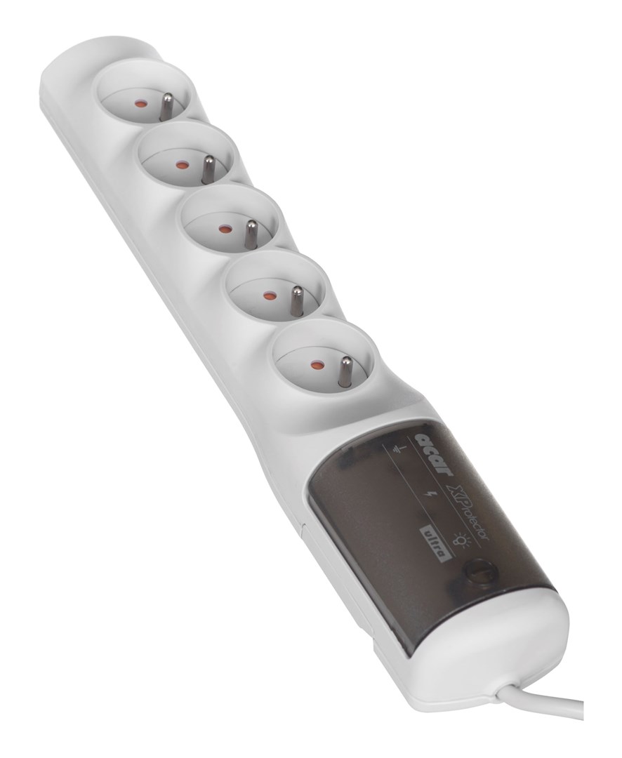 Listwa przeciwprzepięciowa HSK DATA ALP-ACARXPU-----1N (1,5m; kolor szary) - obrazek 4