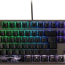 Ducky Shine 7 klawiatura Gaming USB Niemiecki Czarny, Szary