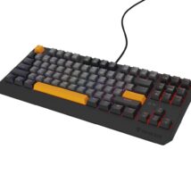 KLAWIATURA DLA GRACZY GENESIS THOR 230 TKL ANCHOR GRAY NEGATIVE US RGB MECHANICZNA OUTEMU RED