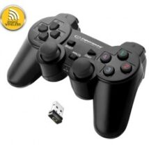 Gamepad bezprzewodowy Esperanza EGG108K (PC, PS3; kolor czarny)