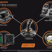 Thrustmaster T-16000M FCS Flight Pack Czarny USB Joystick Analogowa/Cyfrowa MAC, PC