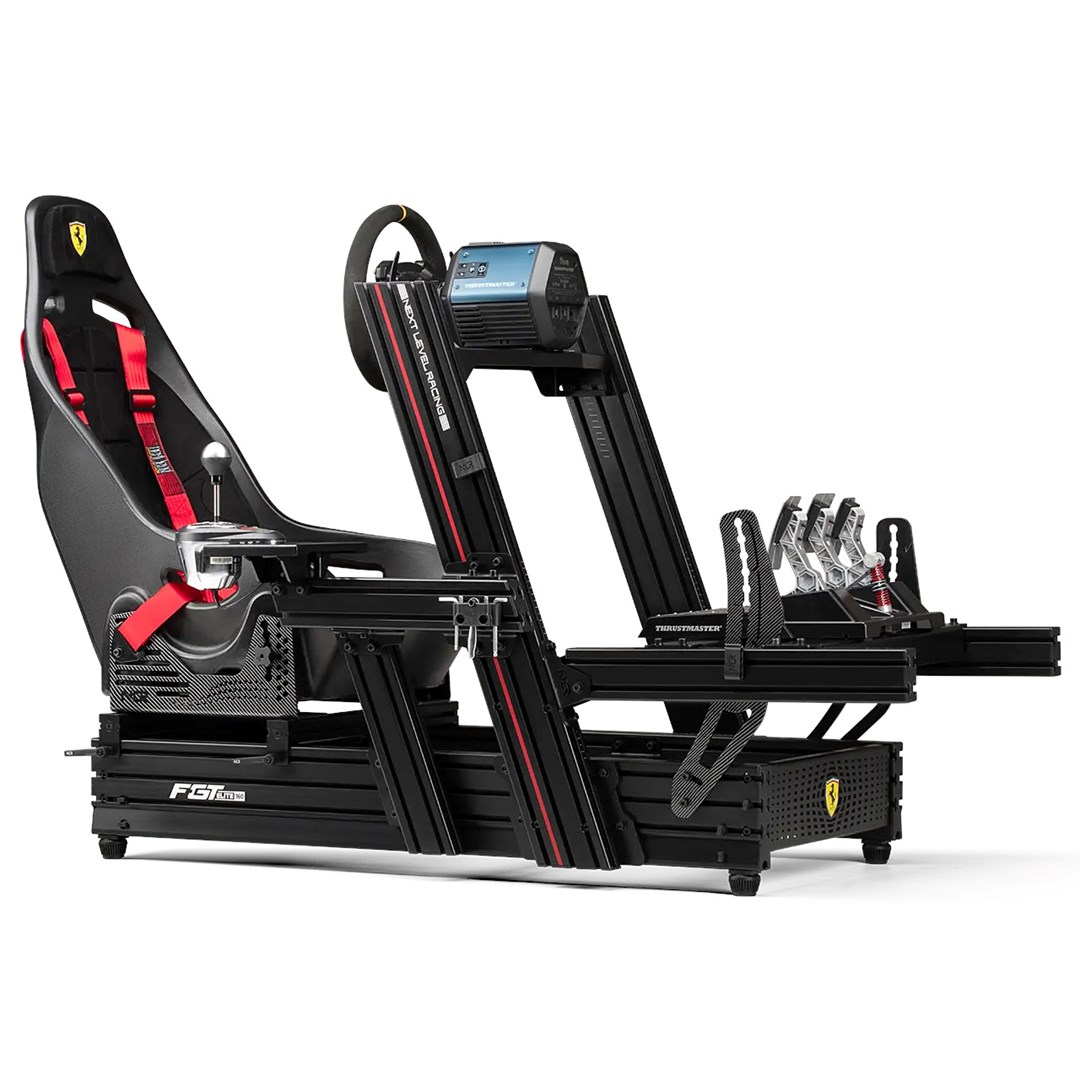 Next Level Racing F-GT Elite 160 Scuderia Ferrari Edition NLR-E048 - kokpit - obrazek 4