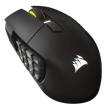 Mysz do gier Corsair SCIMITAR ELITE WIRELESS SE – Brąz metal, Optyczna sieć bezprzewodowa / USB 2.0 Typ A / 16 programowalnych przycisków / 100-33’000 DPI