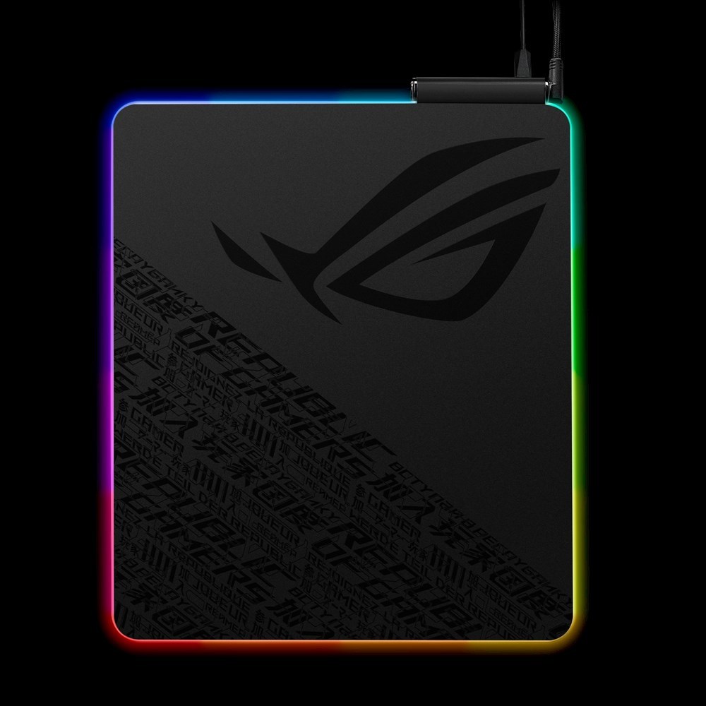 ASUS ROG Balteus Qi Podkładka dla graczy Czarny - obrazek 4