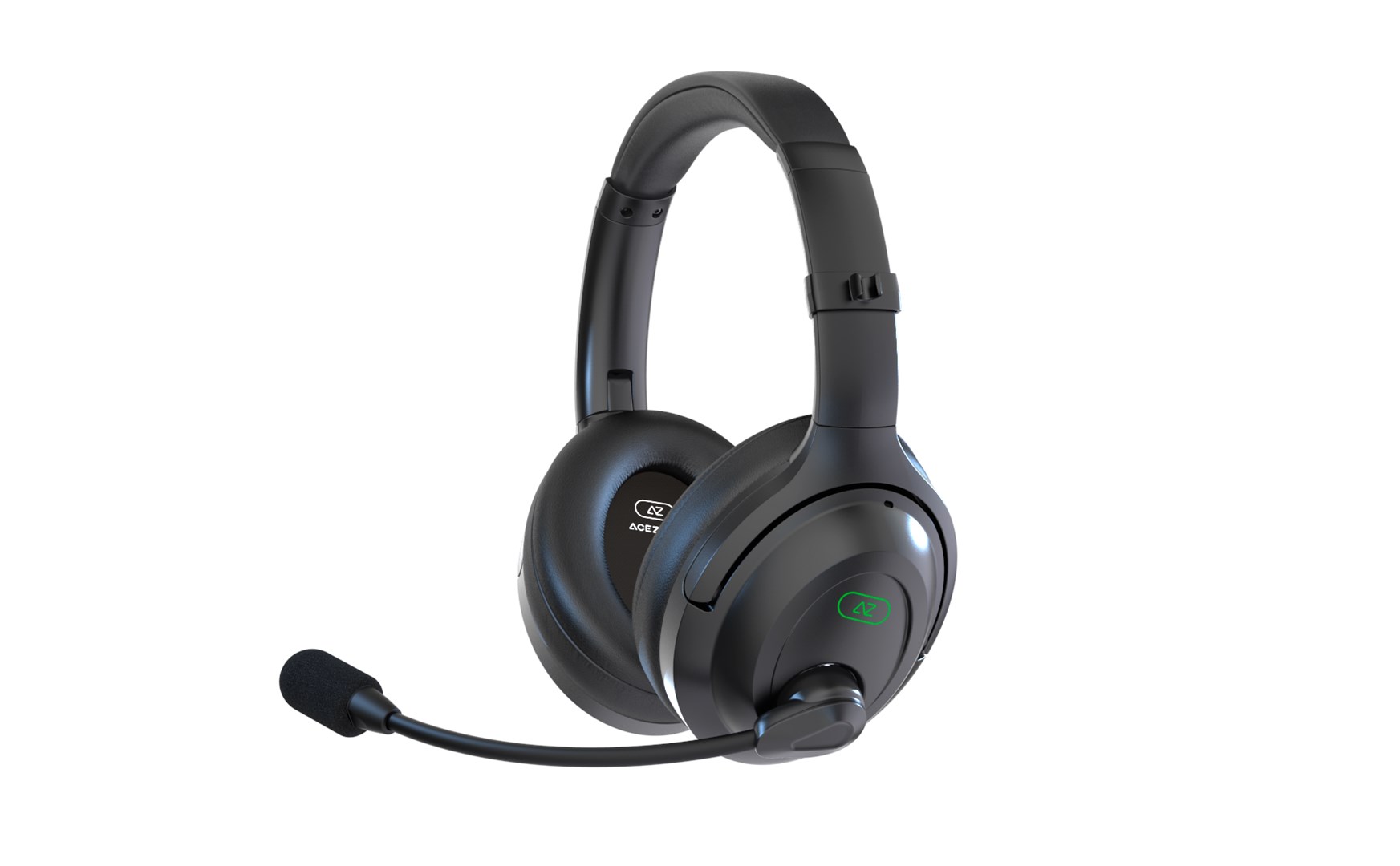 Słuchawki gamingowe AceZone A-Blaze, ANC, Bezprzewodowe, 2.4 GHz, Bluetooth 5.4