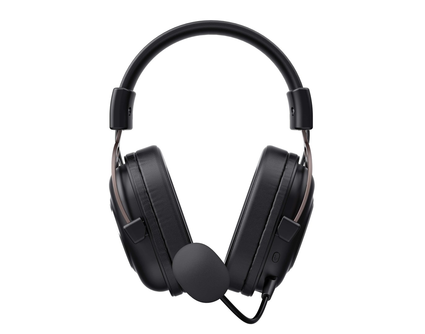 Słuchawki gamingowe Havit 2.4G H2002YG (czarno-ochrowy) - obrazek 4